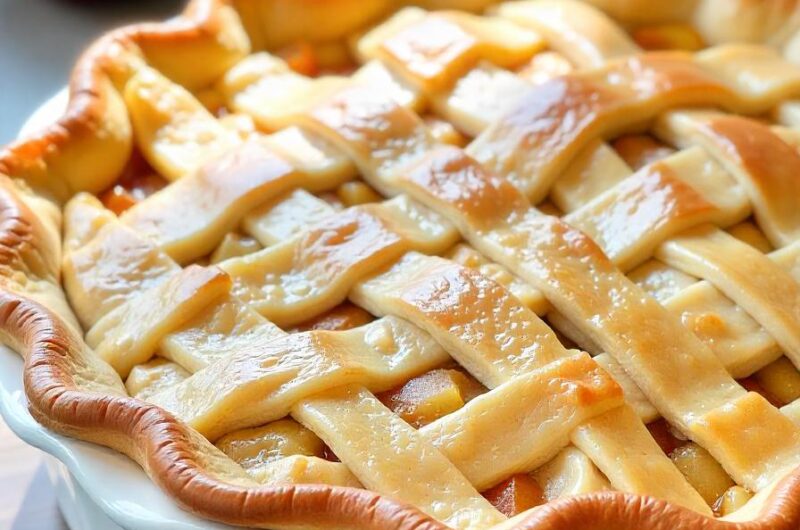 Classic Apple Pie Recipe with Lattice Crust