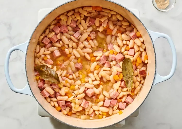 Basic Ham and Bean Soup