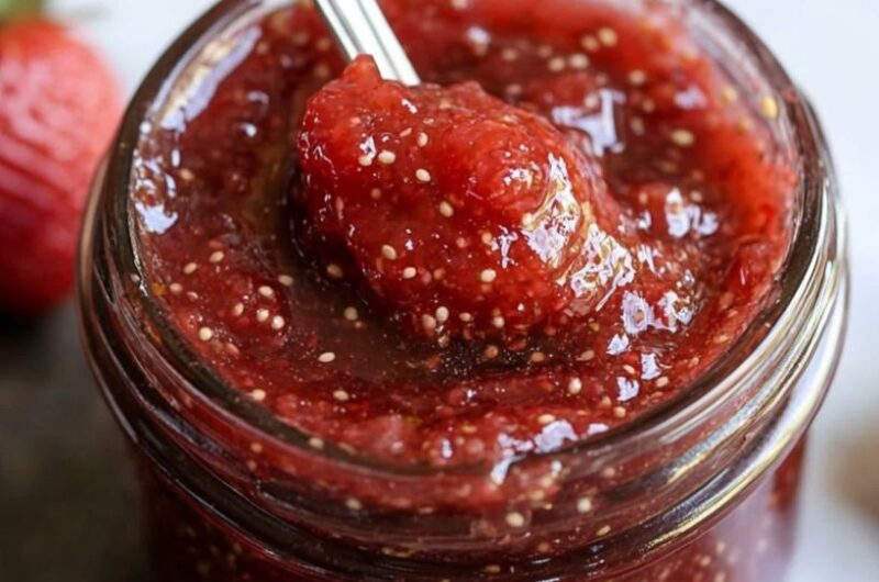 Strawberry Chia Jam Recipe