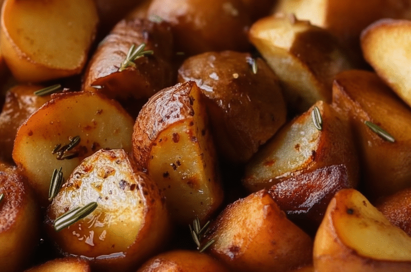 Crispy Herb-Infused Red Potatoes